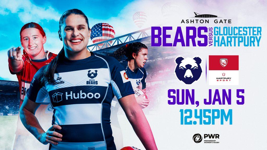 Bristol Bears Ladies vs Gloucester-Hartpury Ladies 12:45pm Kick Off – PREPAID ONLY