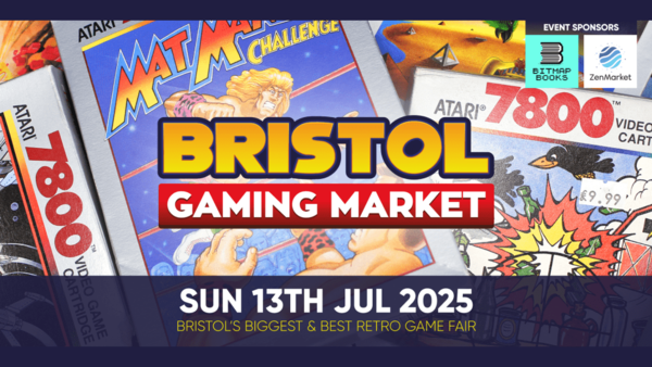 BRISTOL GAMING MARKET – 13TH JULY – ALL DAY PARKING – PREPAID ONLY
